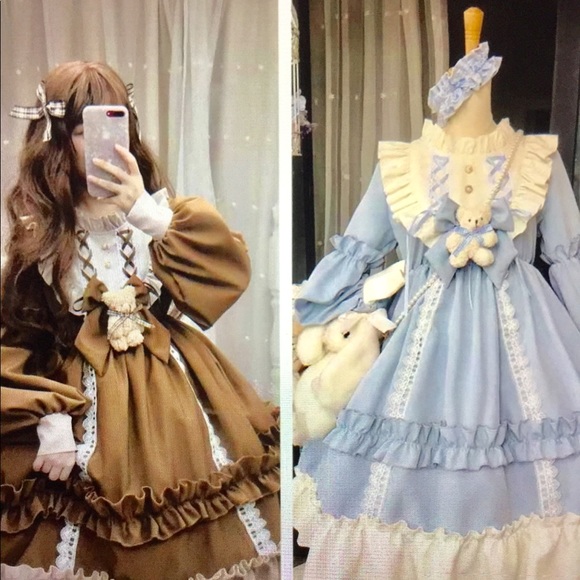NEW Sweet Harajuku Lolita Dress - Picture 14 of 15